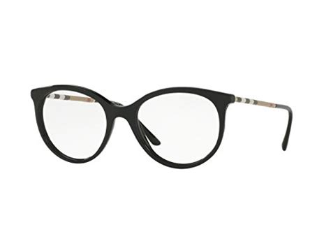 burberry be 2244q 3001|Burberry™ BE2244Q 3001 52 Black Eyeglasses .